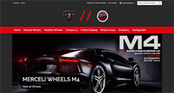 Desktop Screenshot of merceliwheels.com